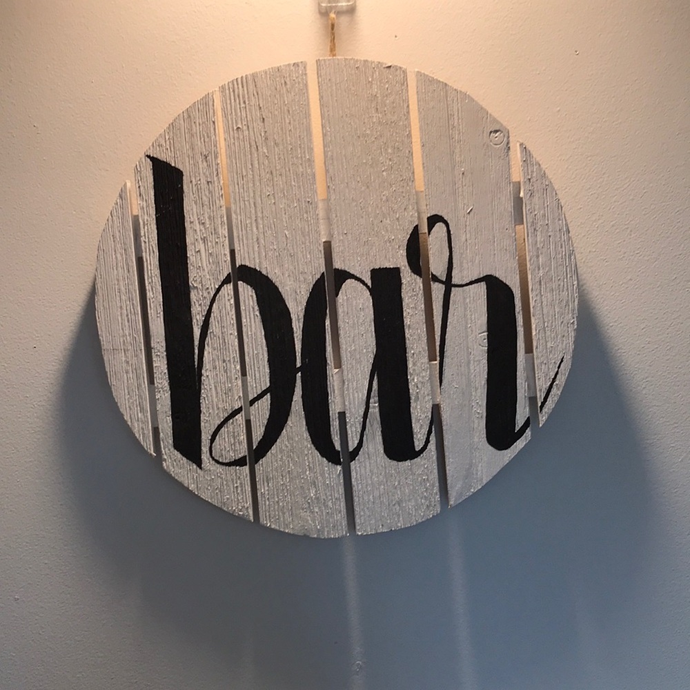 Bar sign